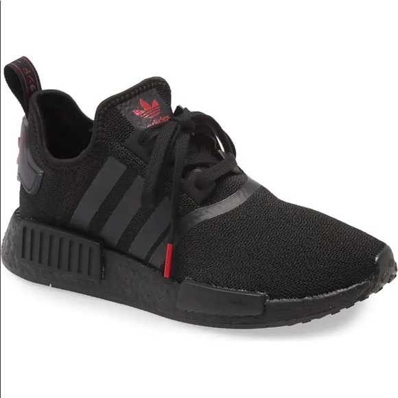 adidas gazelle silver green womens Shop Black Boys NMD Crib Slip On Sneakers (Infant) – Shoebacca main image 1